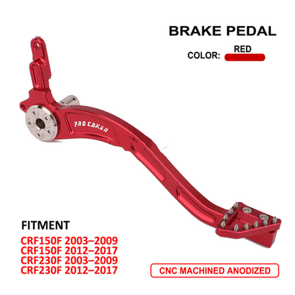Levier de changement de vitesse en aluminium CNC, adapté aux pièces de Modification de moto tout-terrain, levier de frein