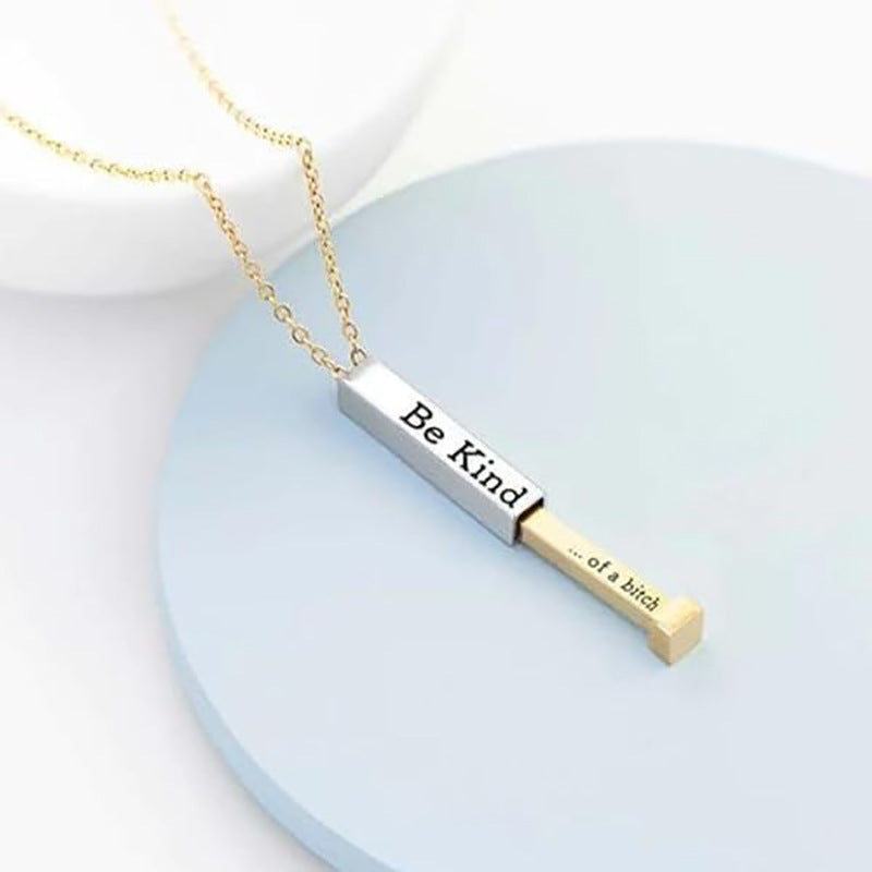 Women's Necklace With Hidden Information
