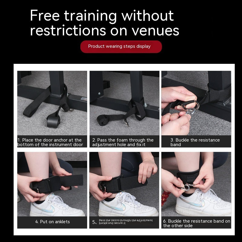 Cadera Entrenamiento Tensión Cuerda Elástica Cadera