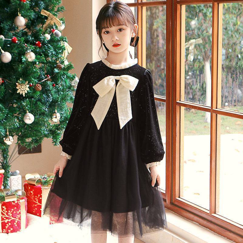 Robe de mode princesse enfants vêtements de nouvel an