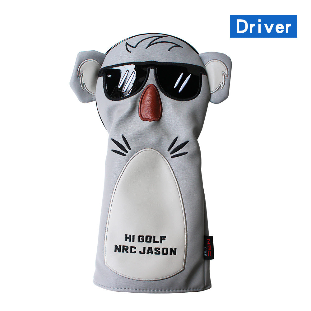 Funda para cabeza de palo de golf, Koala animal lindo de dibujos animados