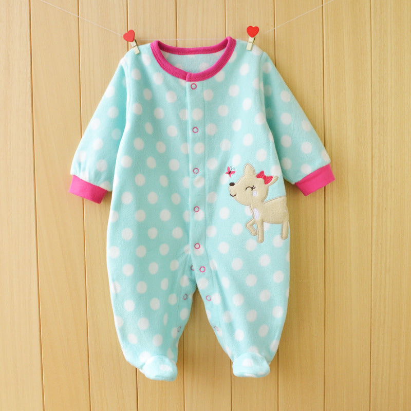 Pyjama épais pour bébé, vêtements une pièce