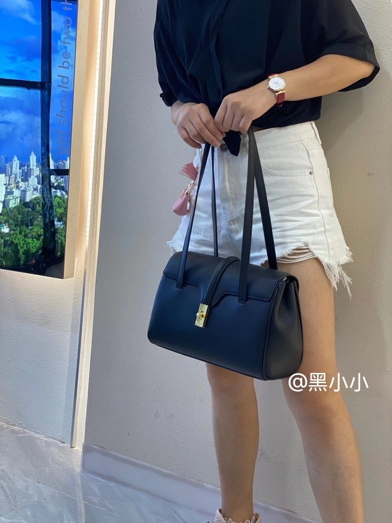 Fourre-tout de grande capacité en cuir de vache première couche