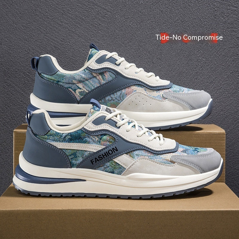 Zapatos de tacón de verano para hombre Zapatos para correr casuales