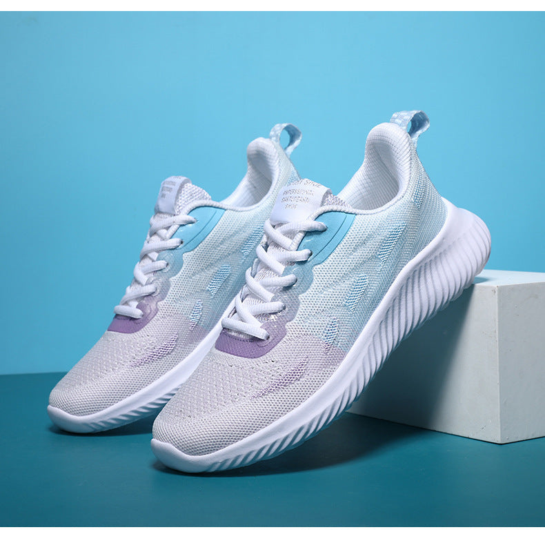 Zapatilla deportiva de malla tejida resistente al desgaste para hombre