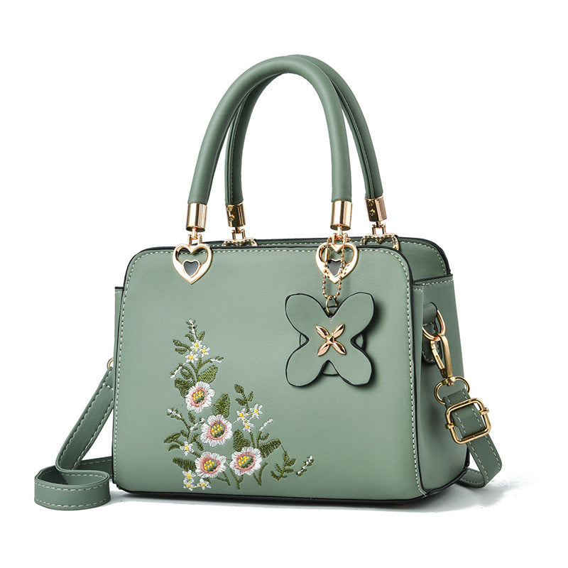 Sac à main à bandoulière décoratif à imprimé Floral pour femmes, mode européenne et américaine