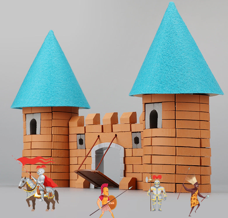 Jouets éducatifs Little Mason Toys Mini construire une maison