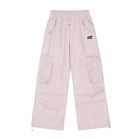 Men's Multi-pocket Sports Cargo Drawstring Jogger Pants