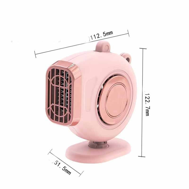 Chaud froid double usage voiture à faible bruit désembuage pare-brise ventilateur chauffage désembuage voiture chauffage ventilateur chauffage fenêtre brumisateur