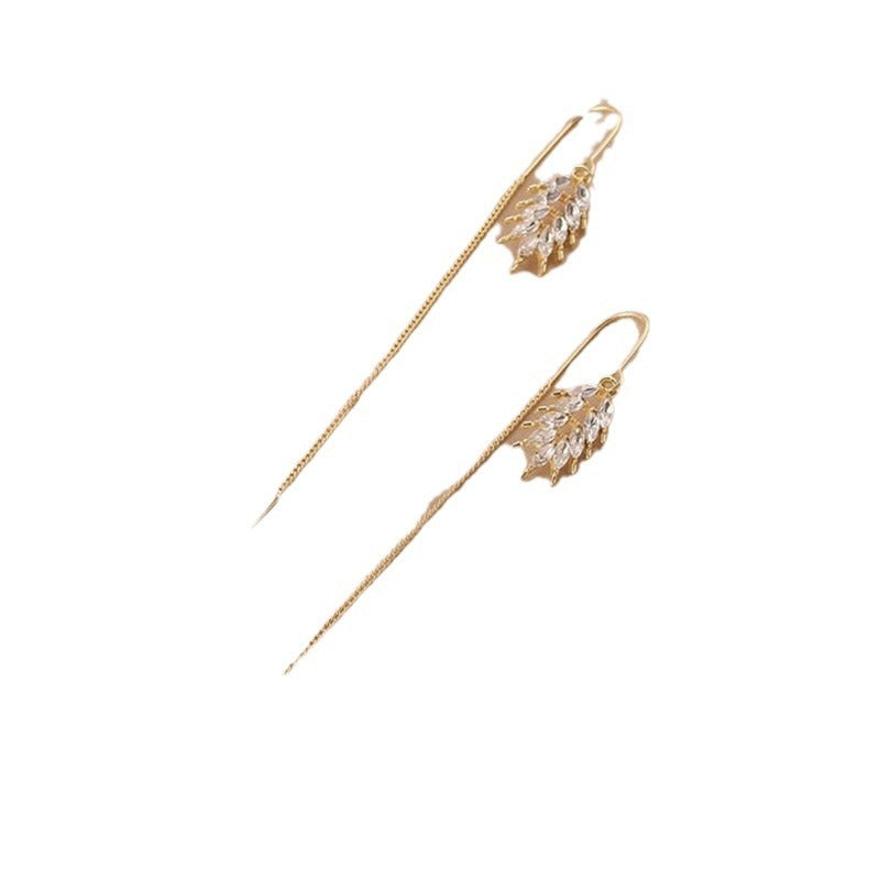 Descendants des riches boucles d'oreilles à pampilles, printemps et été