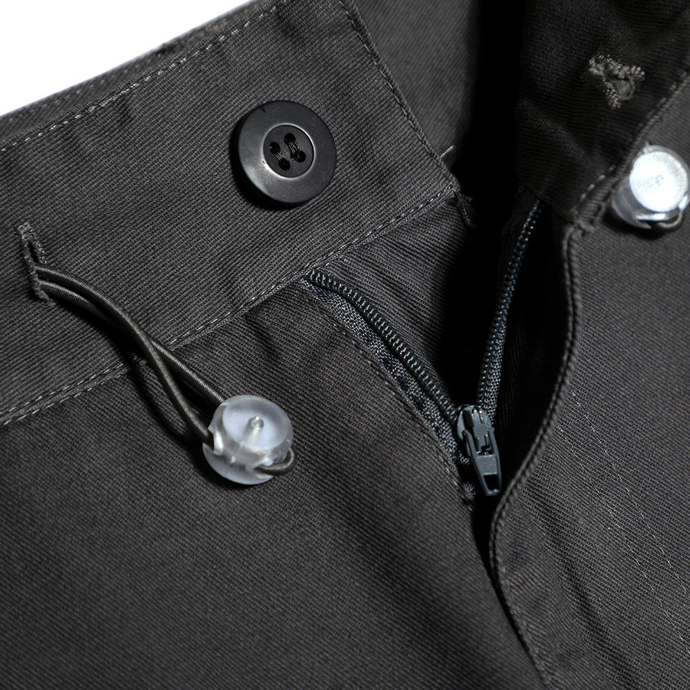 Fashion Work Clothes Casual Straight Trousers Male