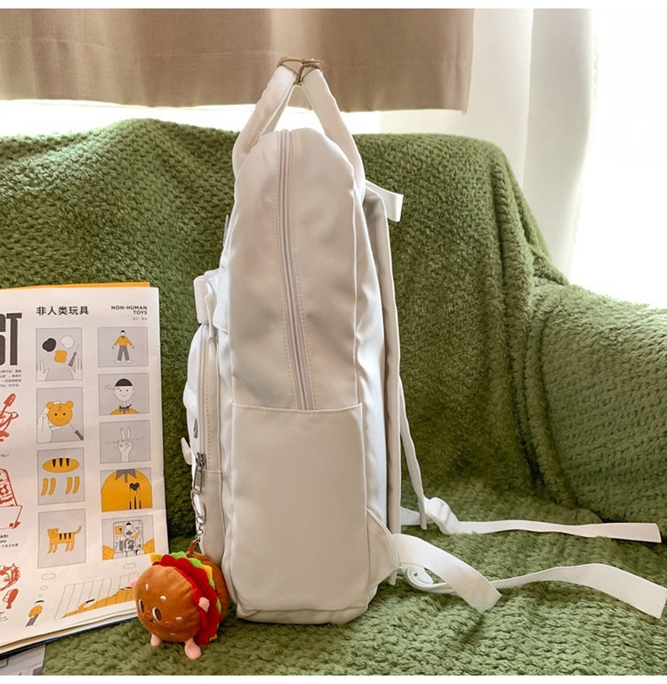 Cartable pour femmes, collégiens et collégiens, sac à dos de grande capacité, sac de voyage