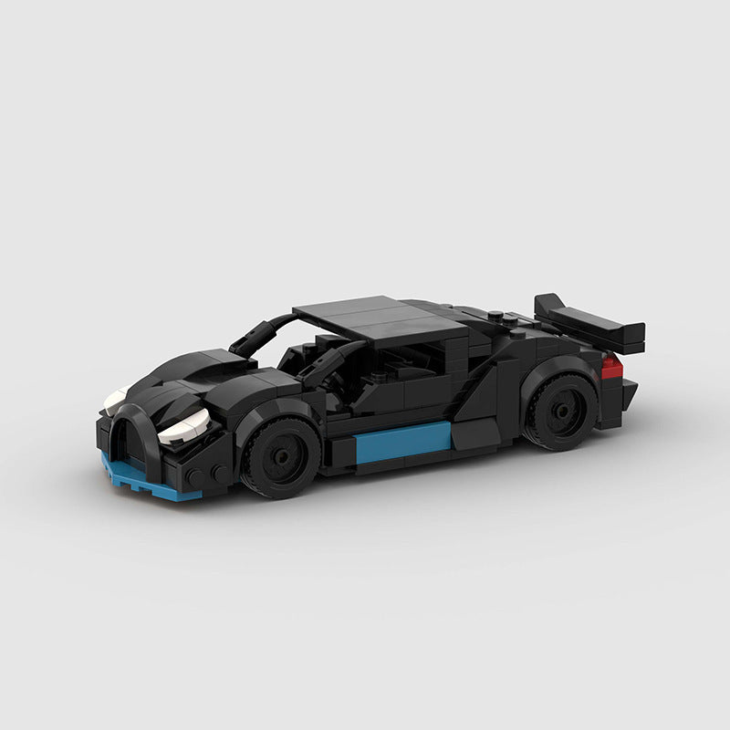 Jouets pour enfants, modèle de voiture de sport et blocs de construction à petites particules, jouets éducatifs MOC