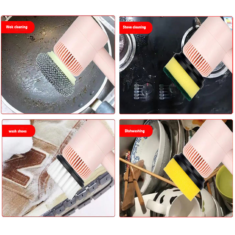 Cepillo de limpieza eléctrico Estropajo multifuncional