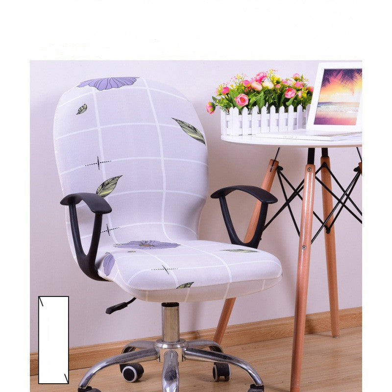 Housse de chaise d'ordinateur housse de chaise de bureau ensemble de chaise pivotante housse de chaise housse de chaise de levage rotative housse de chaise