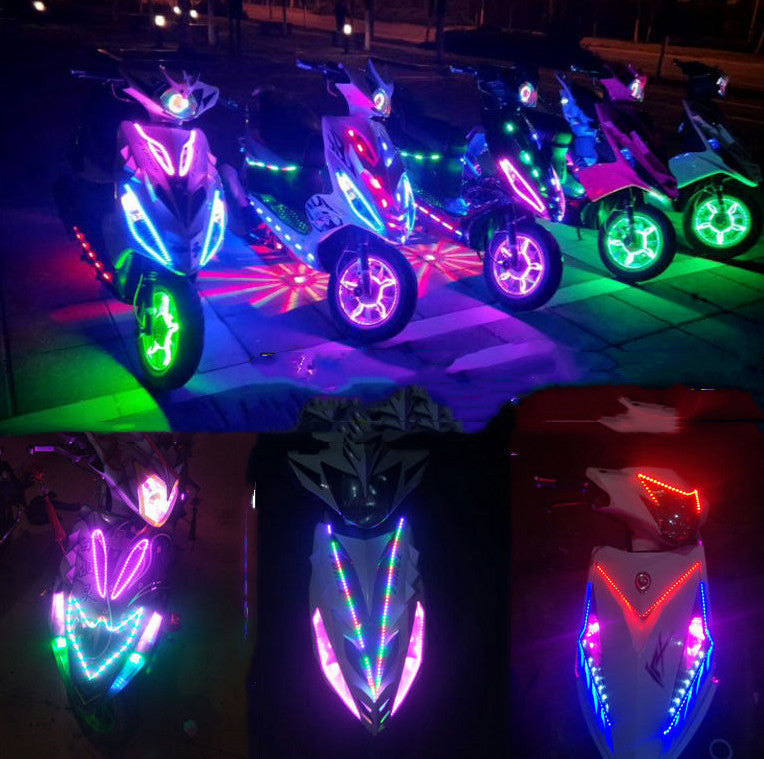 Installation lumineuse superbe de scooter d'accessoires de réaménagement de moto