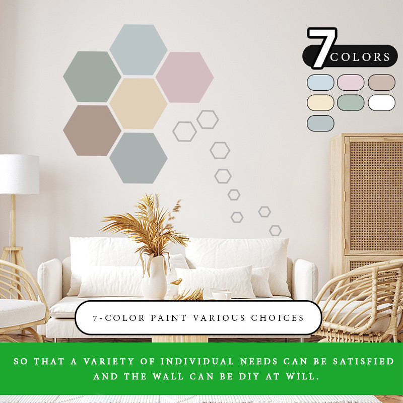 Cepillo Rodante Pintura De Látex Reparación De Pintura De Pared Pasta De Pared Con Rodillos Juego De Cepillos Pintura De Látex Blanca Parche Pasta De Pared Cubierta De Graffiti Renovación De Paredes