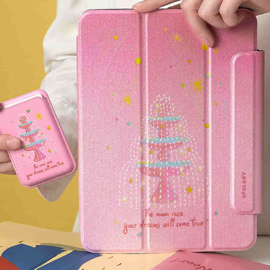 Manchon de protection, coque de plaque plate à aspiration magnétique