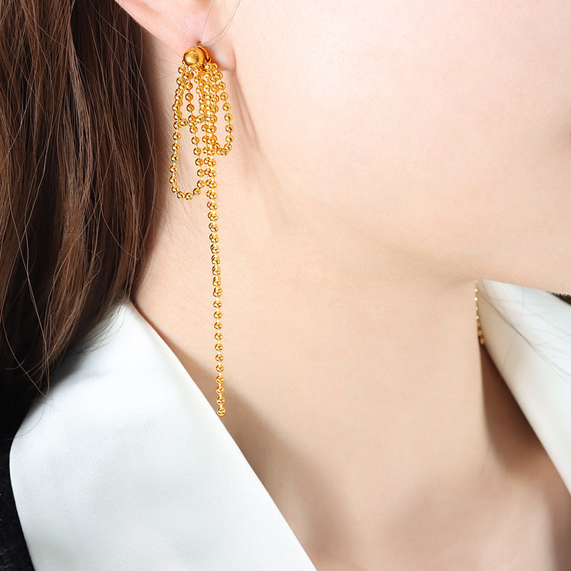 Boucles d'oreilles à pampilles pour femmes de style ethnique