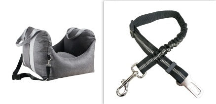 Siège de transport de voiture pour chien, panier étanche, Portable, sécurité de voyage, sacs suspendus en maille, lits et canapés respirants