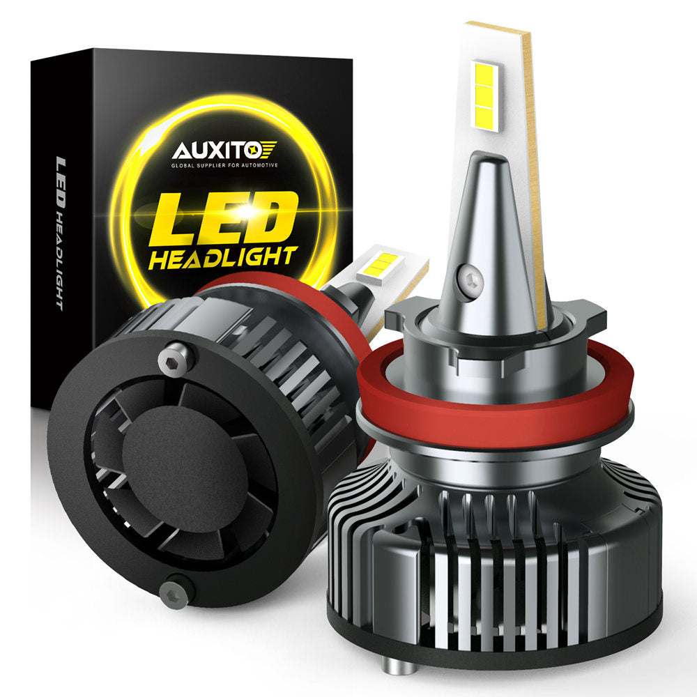 Phares LED de voiture, feux de route et de croisement très lumineux, Modification des phares