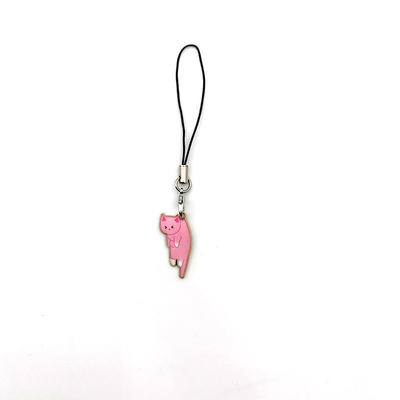 Bricolage doux mignon Kitty pendentif ornements de téléphone portable