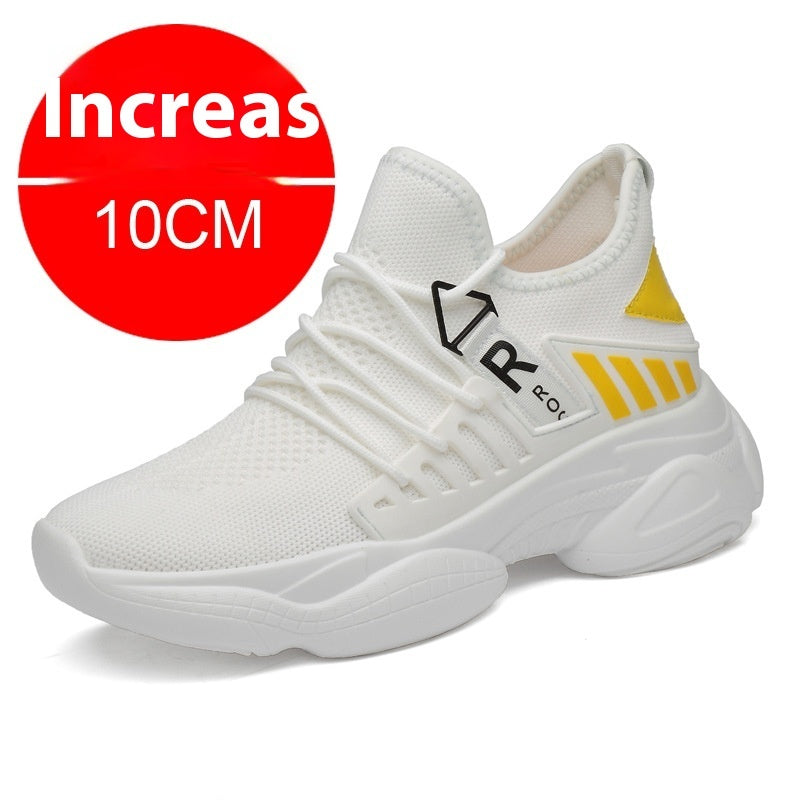 Chaussures de sport décontractées à talon de mode pour hommes d'ascenseur