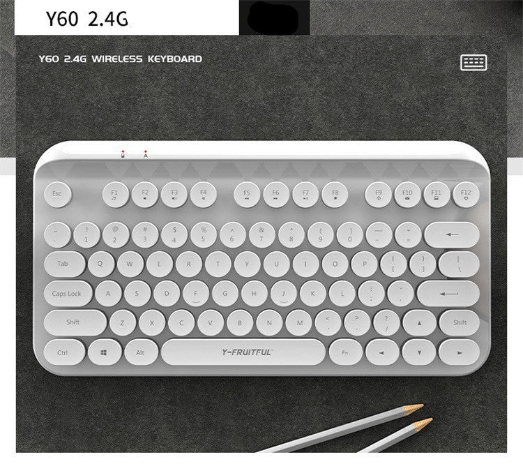 Mini teclado inalámbrico punk 2.4G