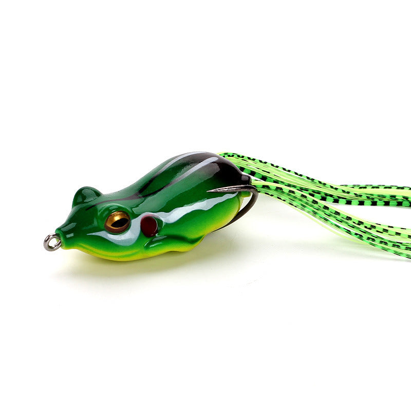 Équipement de pêche nouveau leurre grenouille poisson noir tuer Simulation appât appât de pêche grande grenouille