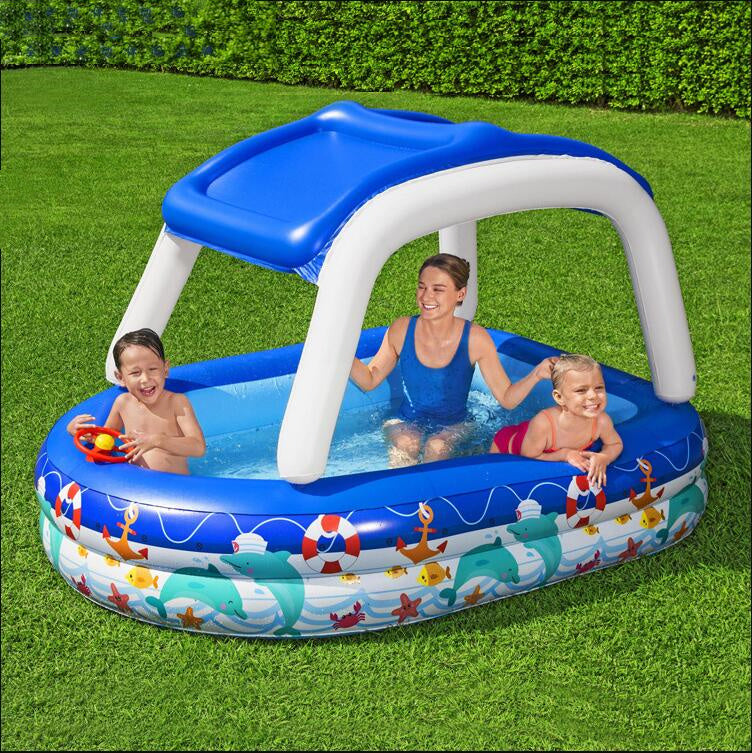 Type de bateau Piscine pare-soleil Pataugeoire pour enfants Piscine