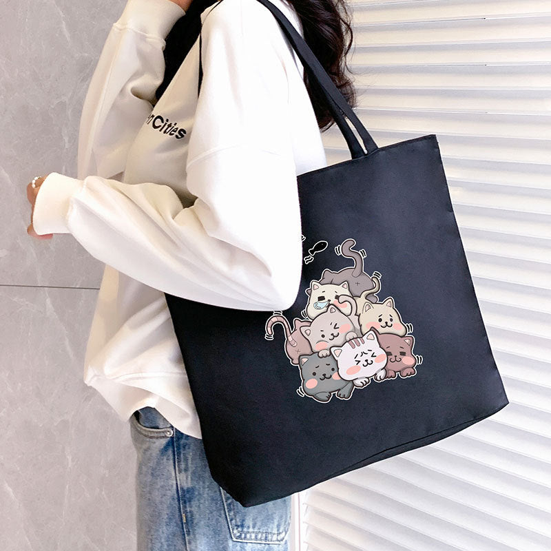 Sac en toile de grande capacité pour femmes