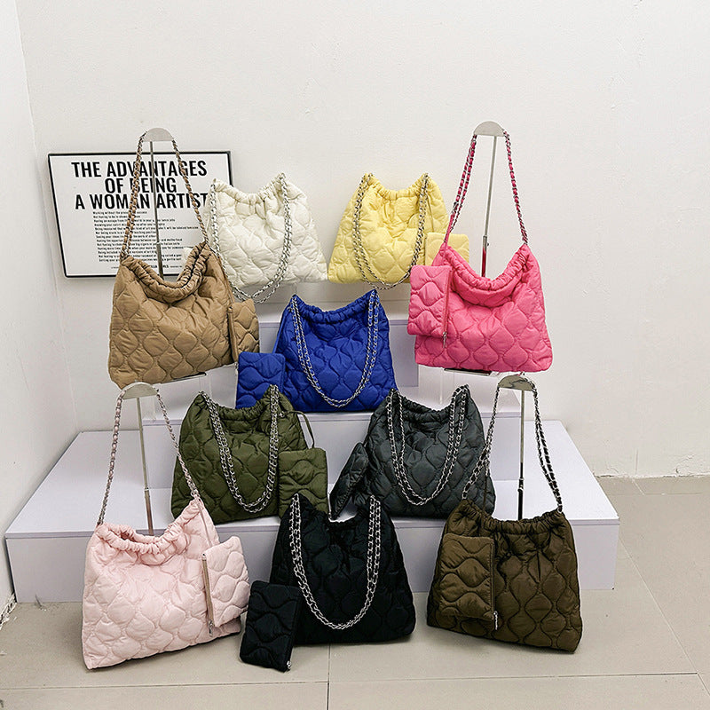Sacs composites pour femmes, tendance automne et hiver, nouvelle mode, sac à bandoulière personnalisé Simple, sacs à main de Style coréen