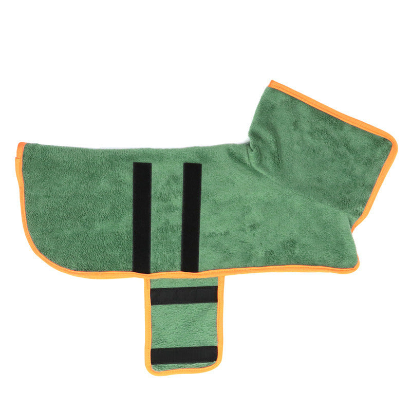 Albornoz para perros, abrigo de secado para mascotas, toalla de playa absorbente de microfibra para perros grandes, medianos y pequeños, gatos de secado rápido