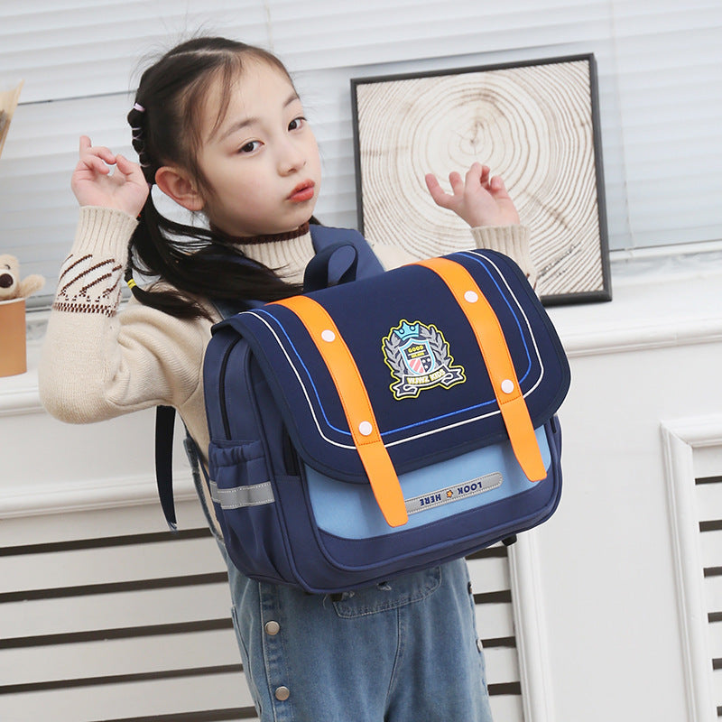 Sac à dos pour écoliers du primaire, sac à dos de Style britannique pour garçons et filles, réduction de la charge, pour enfants