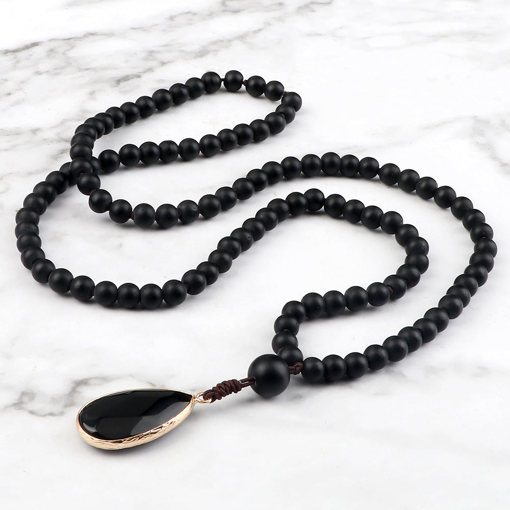 Creative Fashion Multi-circle Layer 108 Pieces Bead String Jewelry Necklace Bracelet