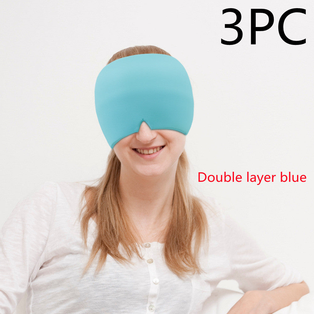 Mascarilla para ojos en gel para aliviar el dolor de cabeza