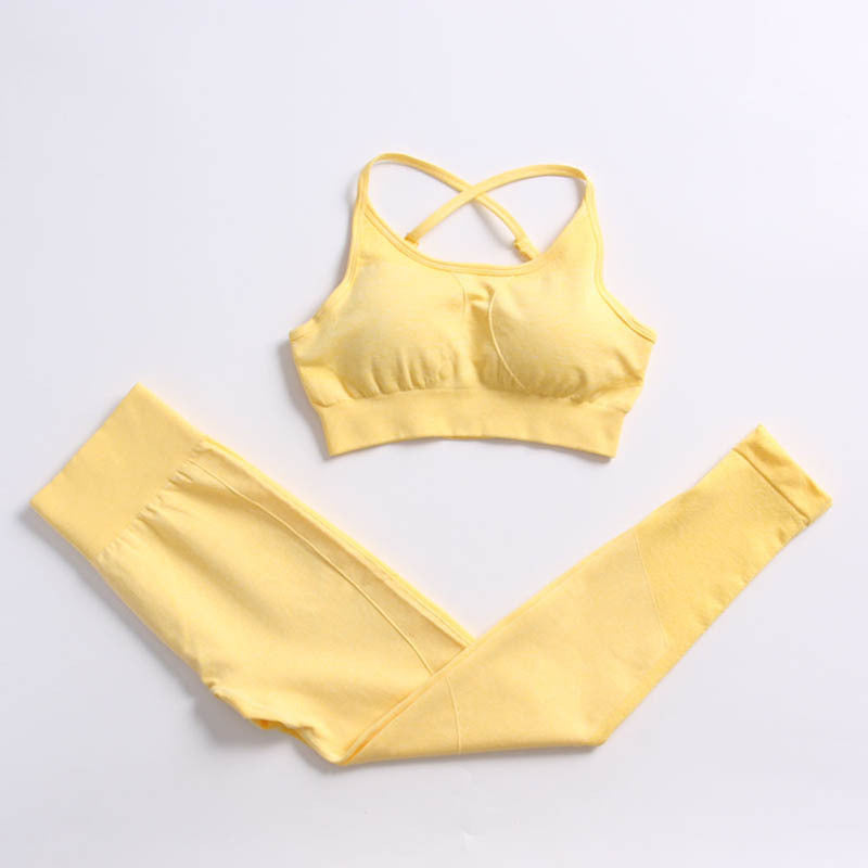Autumn And Winter Fitness Yoga Three-Piece Suit