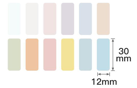 Papier pour étiquettes pour imprimantes d'étiquettes D11 et D110