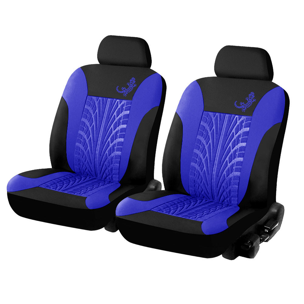 Housse de siège universelle pour voiture, 9 pièces en tissu maille Gecko