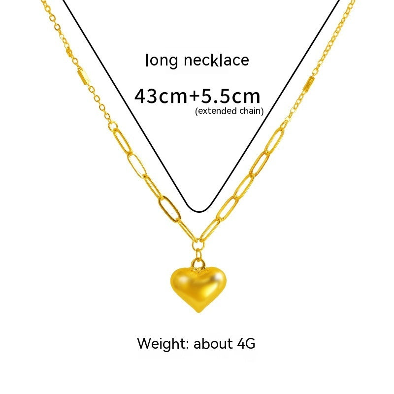 Traje de corazón hueco tridimensional en forma de corazón