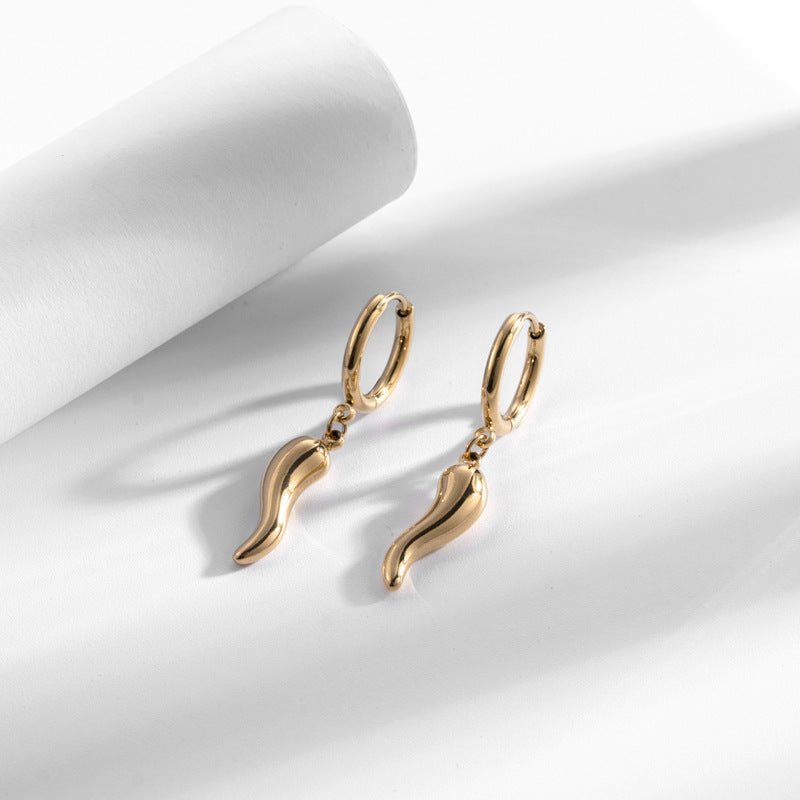 Boucles d'oreilles poivre créatives et uniques