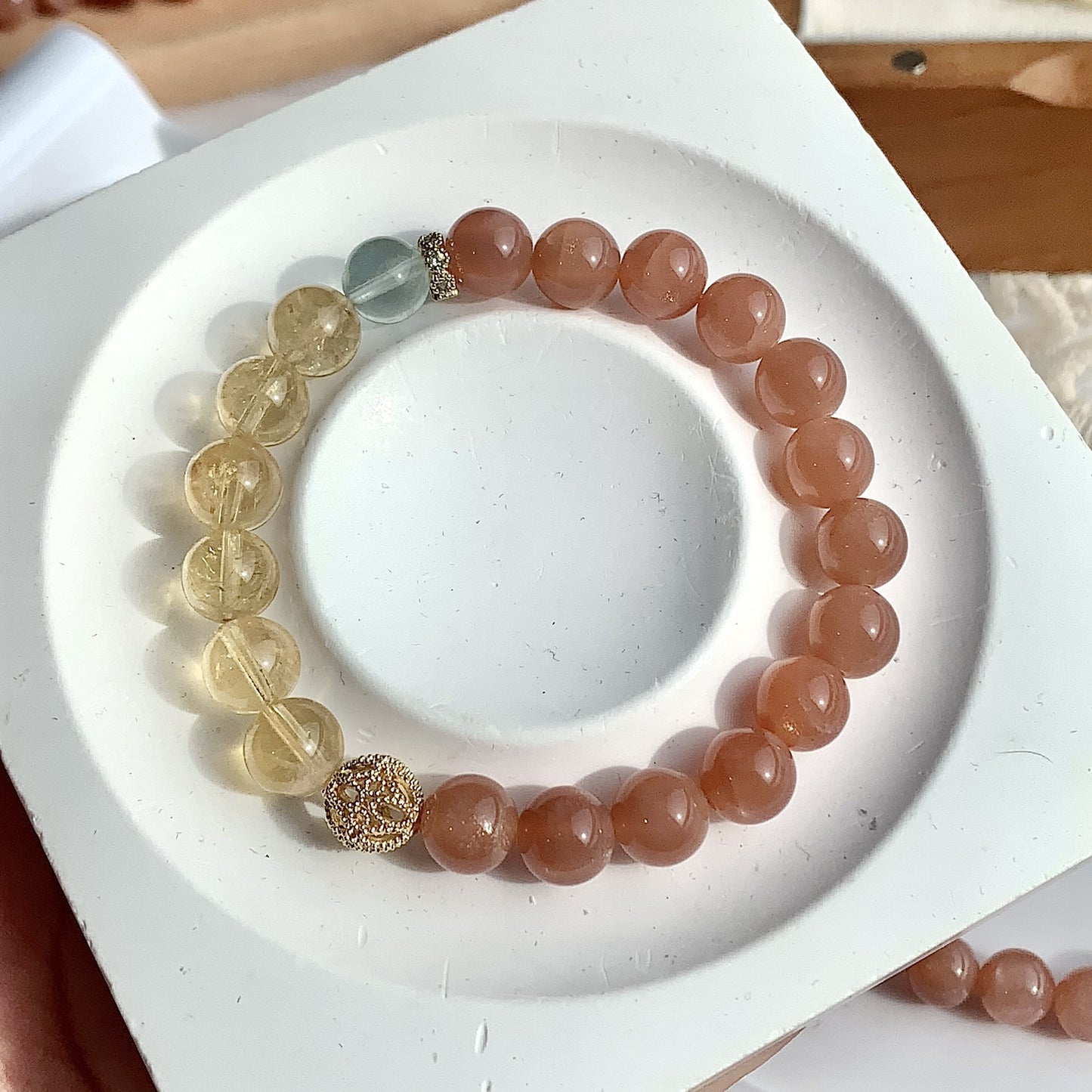 Bracelet en cristal naturel, bricolage, Design de Niche Original, ornement de Bracelet