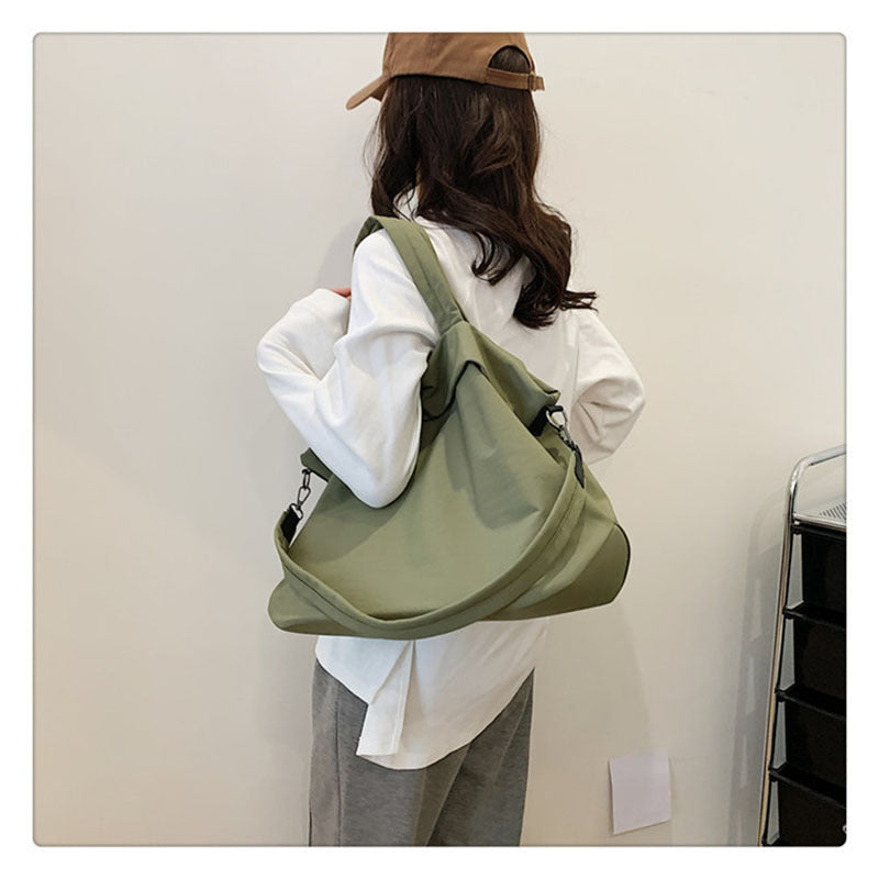 All-matching Fashion Special-interest Casual Large Capacity Student Class Work Commuter Messenger Bag