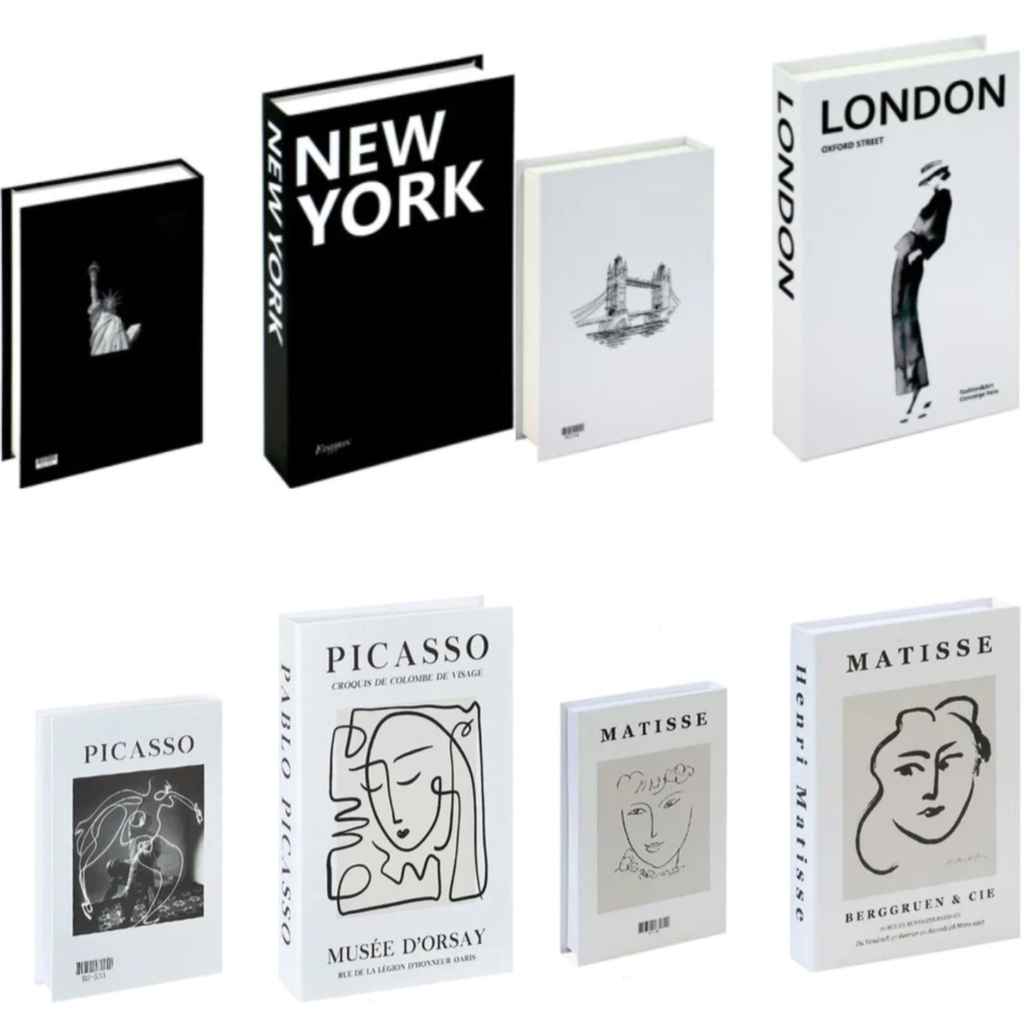 Photographie accessoire décoration Simple livre décoratif doux échantillon Style vrai et faux livre