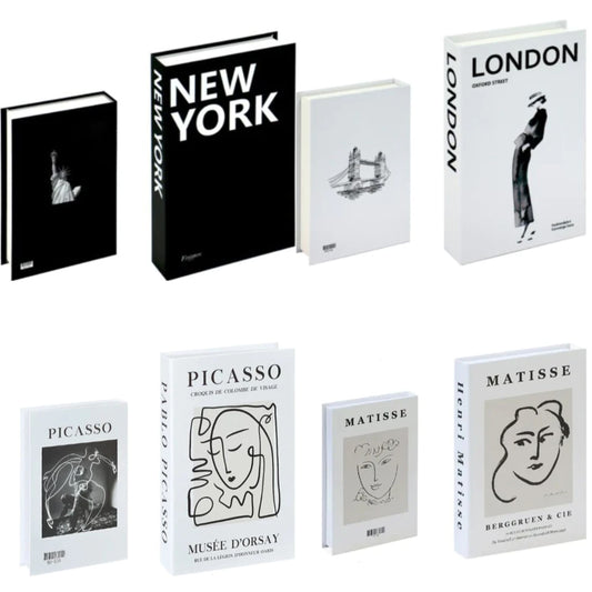 Photographie accessoire décoration Simple livre décoratif doux échantillon Style vrai et faux livre