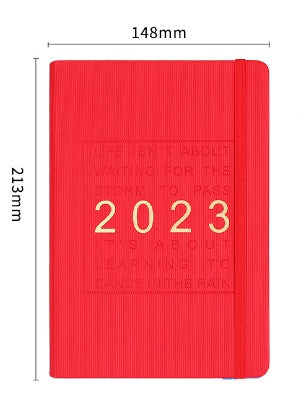 Calendrier de calendrier d'almanach d'étudiant créatif de gestion du temps