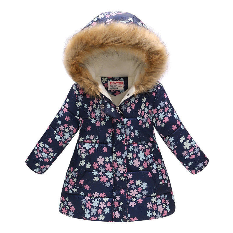 Vestes d'hiver pour enfants, manteau rembourré en coton