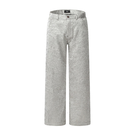 Men's Fashion Loose Wide-leg Straight Pants