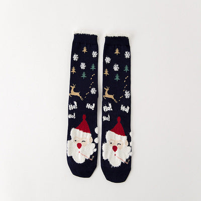 Chaussettes de Noël mignonnes du Père Noël