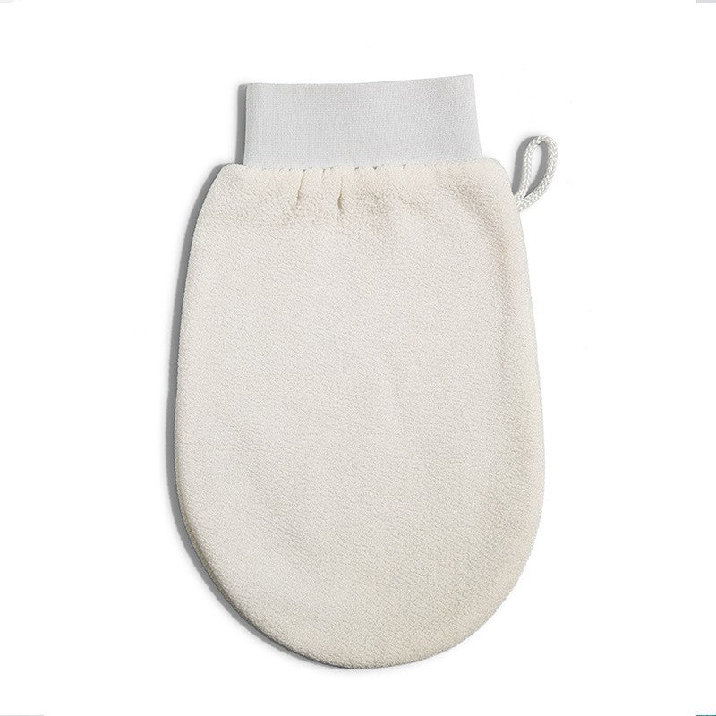 New Thick Coarse Sand Mud Removing Solid Color Bath Gloves Bath Towel
